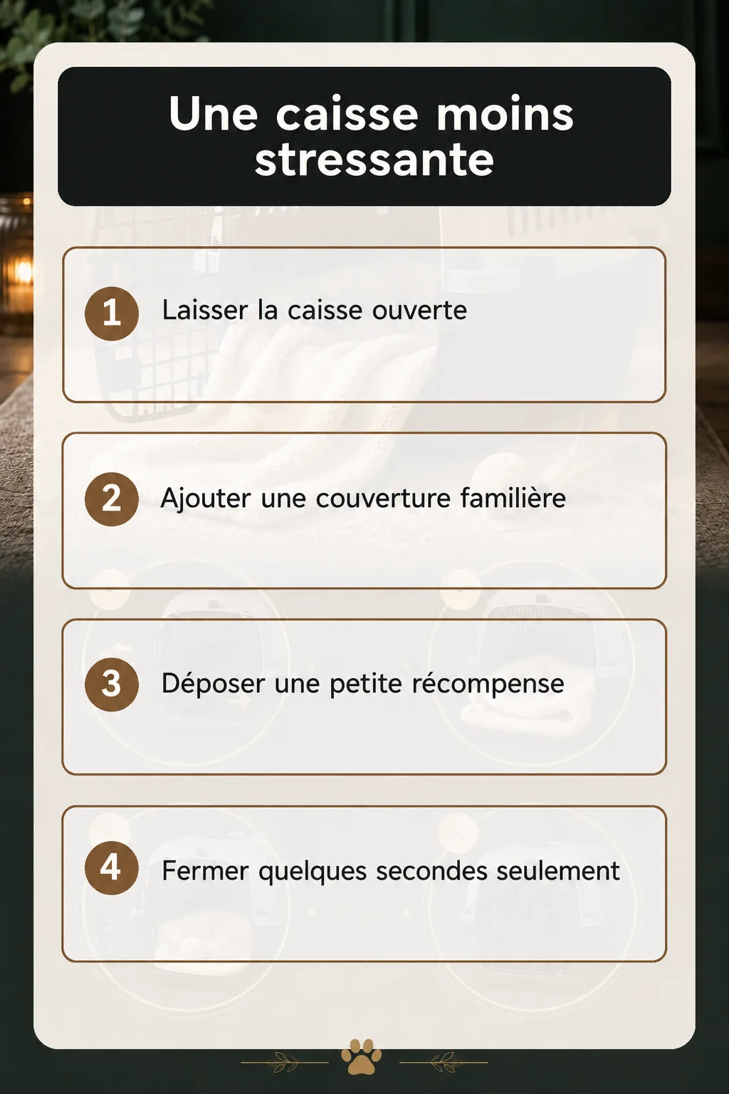 Une caisse moins stressante