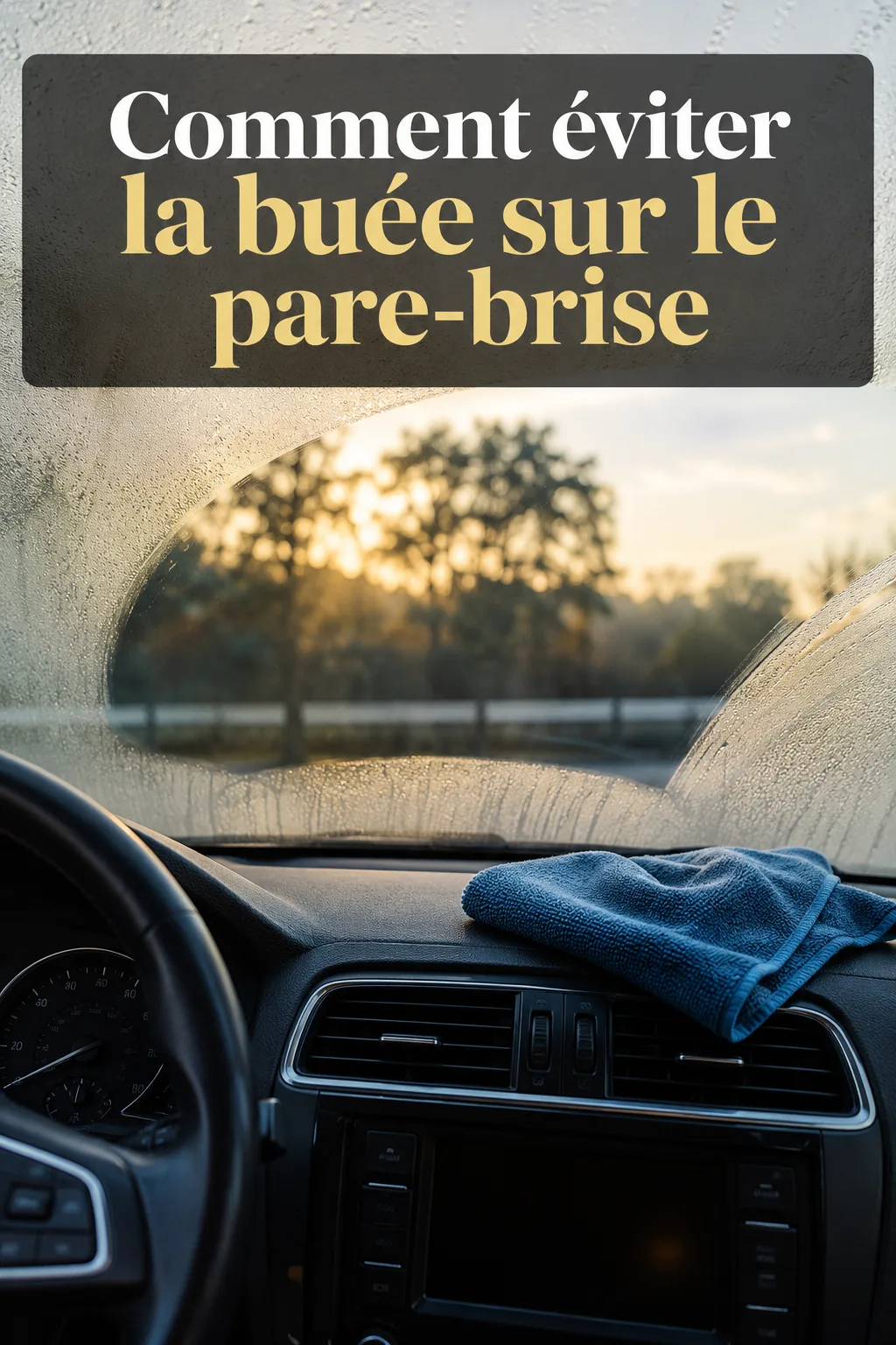 Comment éviter la buée sur le pare-brise