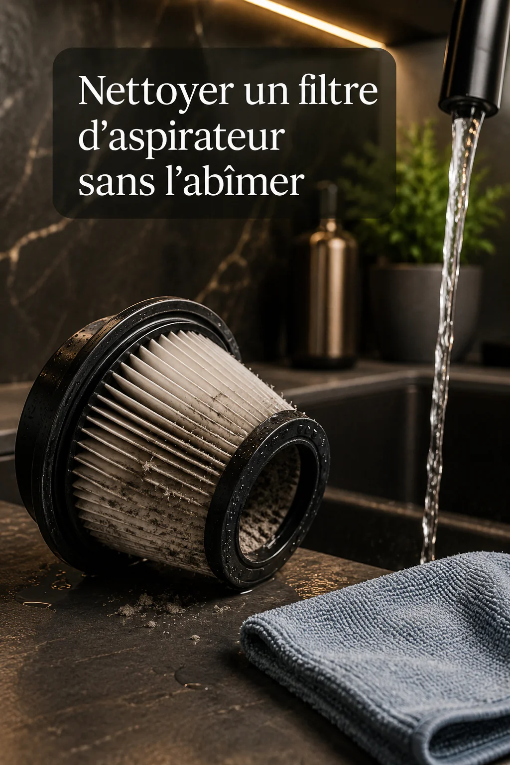 Image titre pour nettoyer un filtre d’aspirateur sans l’abîmer
