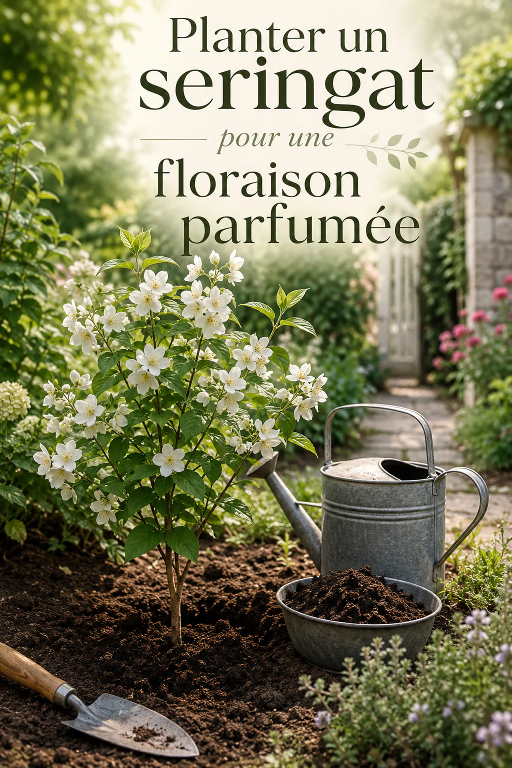 Planter un seringat pour une floraison parfumée