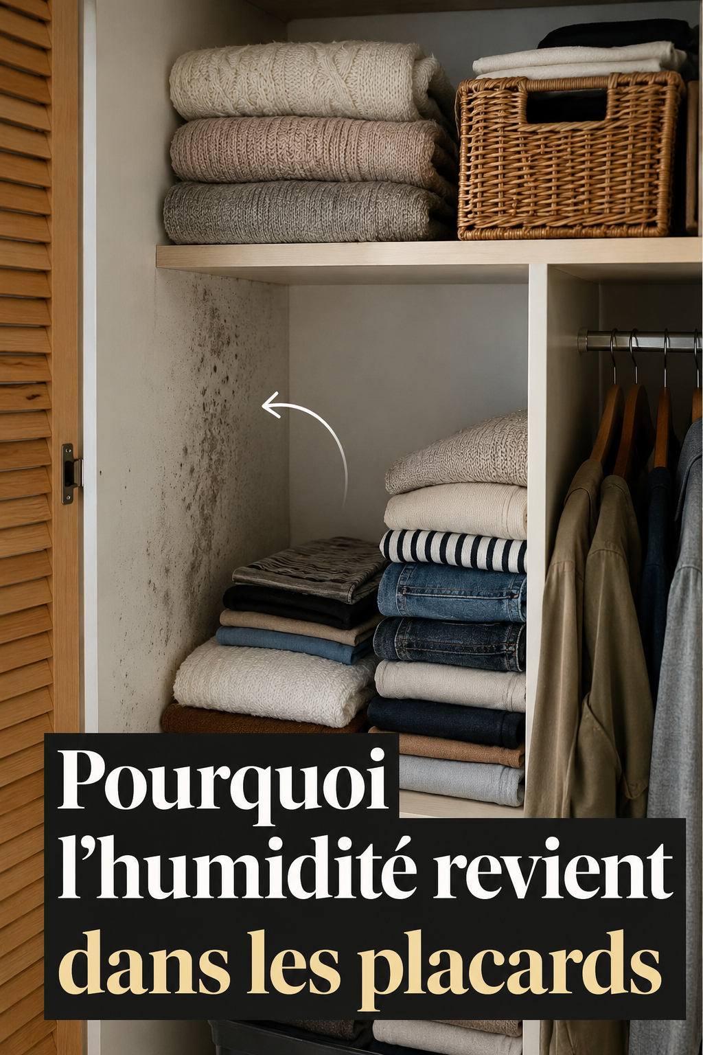 Pourquoi l’humidité revient dans les placards