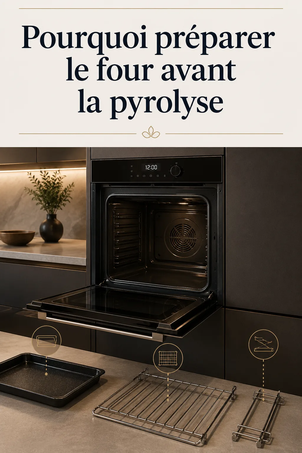 Pourquoi préparer le four avant la pyrolyse