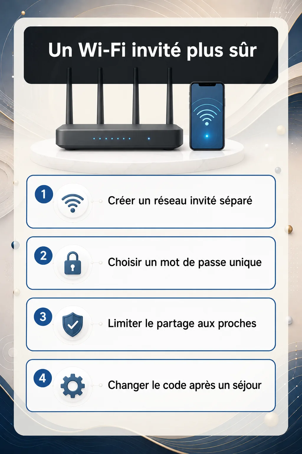 Un Wi-Fi invité plus sûr